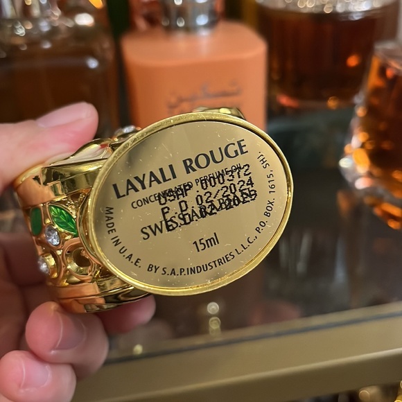 Swiss Arabian Layali Rouge Perfume Oil - Picture 3 of 5